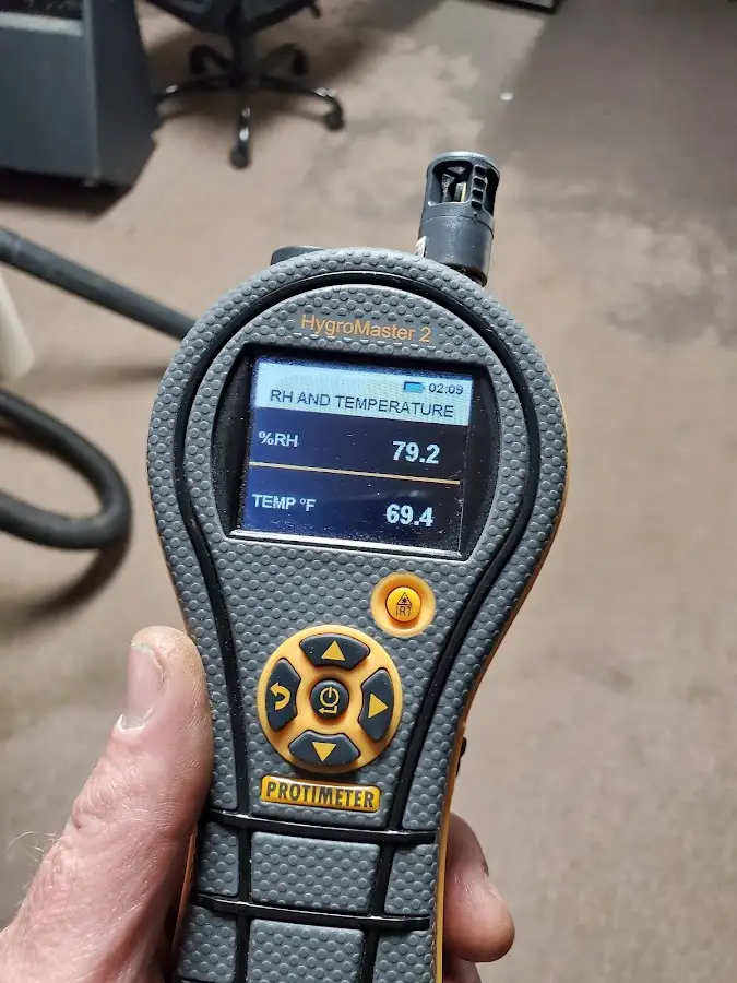 Moisture meter humidity assessment for Fire & Smoke Damage Restoration in South Ogden